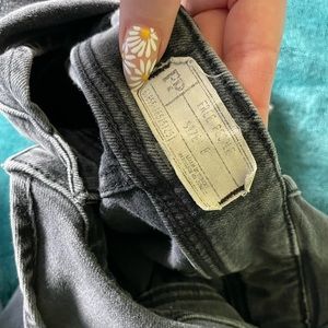 Free people denim jumpsuit